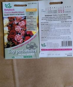 Hollyhock Double Chaters Mix seed