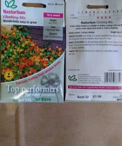Nasturtium Climbing Mix seeds