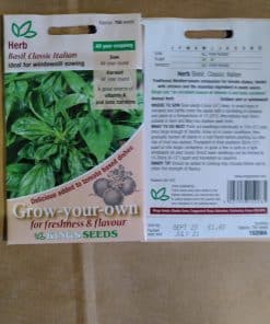Basil Classic Italian seeds