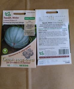 Squash Winter Crown Prince seeds