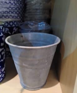 Zinc pot small