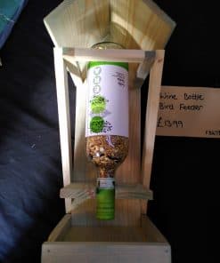 Wine Bottle Bird Feeder